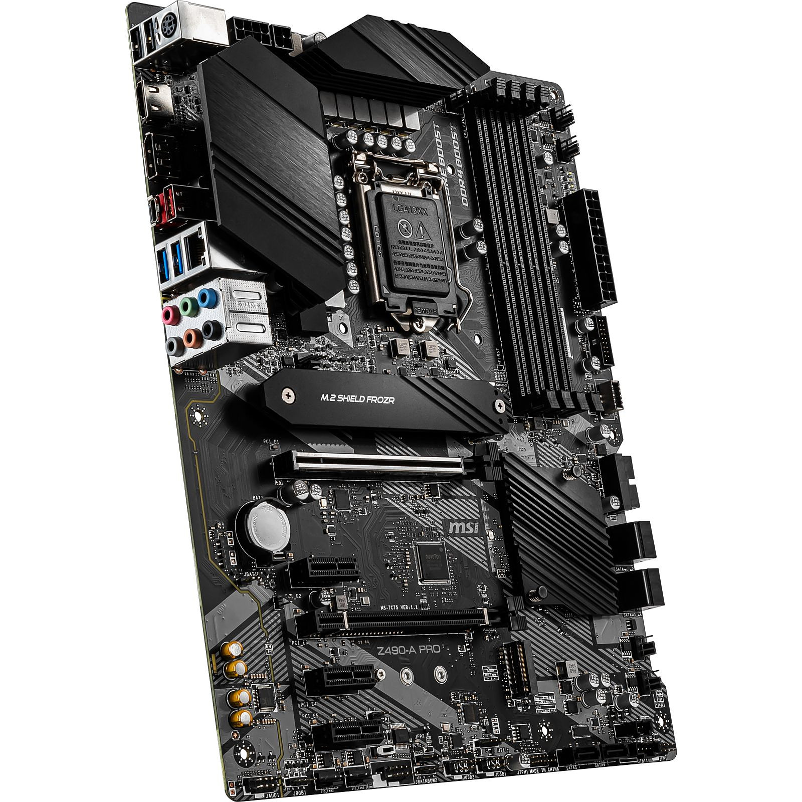 Carte mre MSI Z490-A PRO Socket 1200 (Intel Z490 Express) ATX, informatique ile de la Runion 974