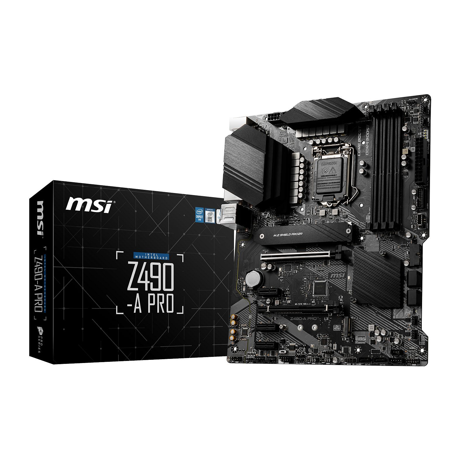 Carte mre MSI Z490-A PRO Socket 1200(Intel Z490 Express) ATX, informatique ile de la Runion 974