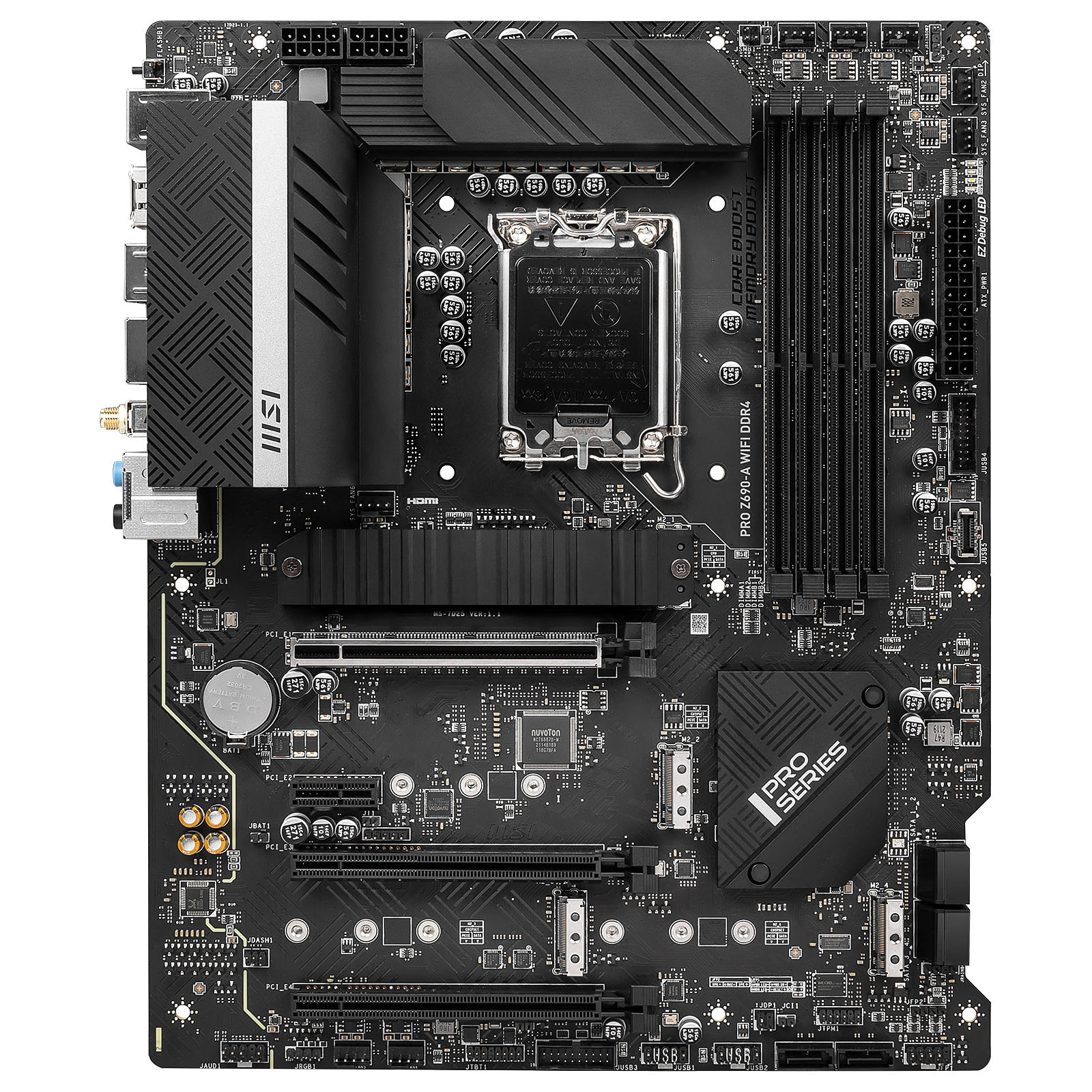Carte mère MSI PRO Z690-A WIFI Socket 1700 (Intel Z690 Express) ATX, informatique ile de la Réunion 974