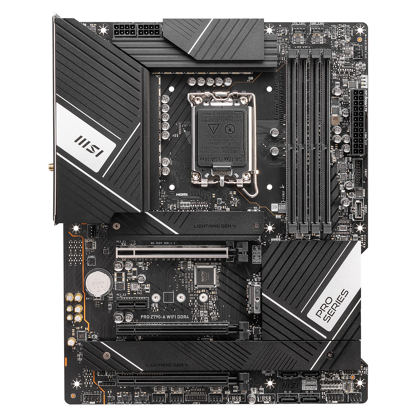 Carte mère MSI PRO Z790-A WIFI Socket 1700 (Intel Z690 Express) ATX, informatique ile de la Réunion 974
