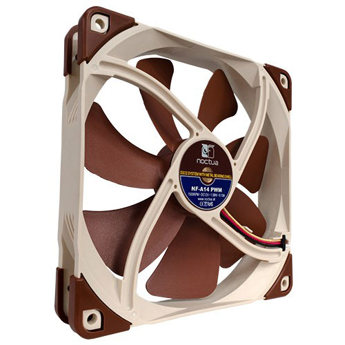 Ventilateur 140 mm Noctua NF-A14-PWM pour radiateur, ventirad, boitier, informatique ile de la Runion 974, Futur Runion Informatique