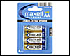 Piles Maxell : 4 piles Alcalines AA (LR6) 1.5v