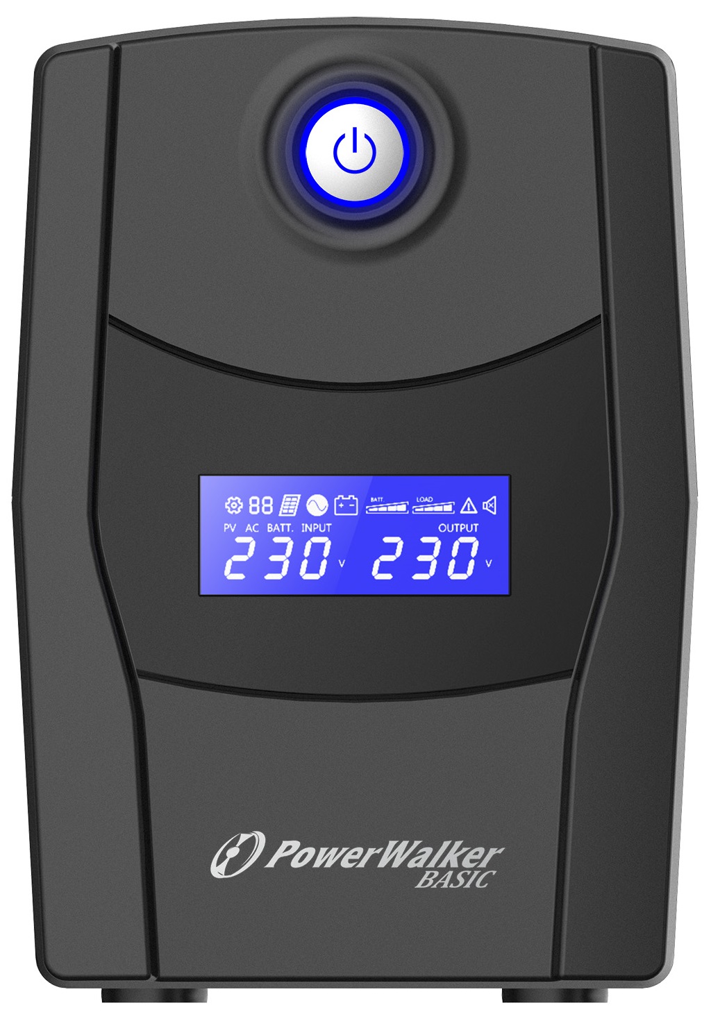 Onduleur avec rgulateur de tension (AVR) PowerWalker  VI STL 1000VA / 600W, informatique ile de la Runion 974