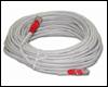 Cble rseau 30m RJ45 catgorie 6 moul FTP Mle-Mle gris