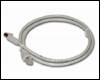 Cble rseau 1m RJ45 catgorie 6 moul FTP Mle-Mle gris