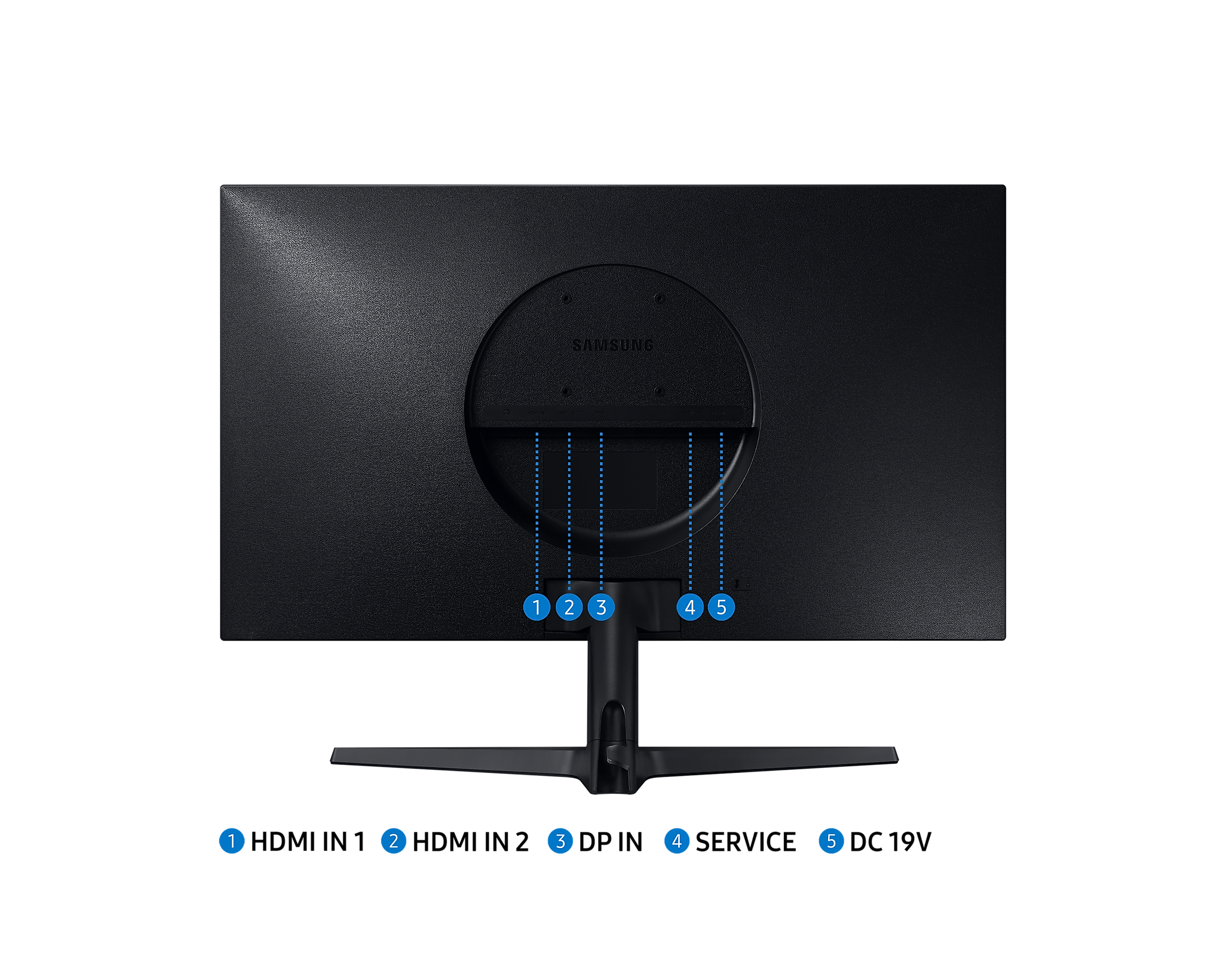 Ecran Moniteur LED 28 pouces 4K IPS Samsung UR550 (4ms) 2x HDMI, Display Port, VESA 75x75 , Informatique Réunion 974