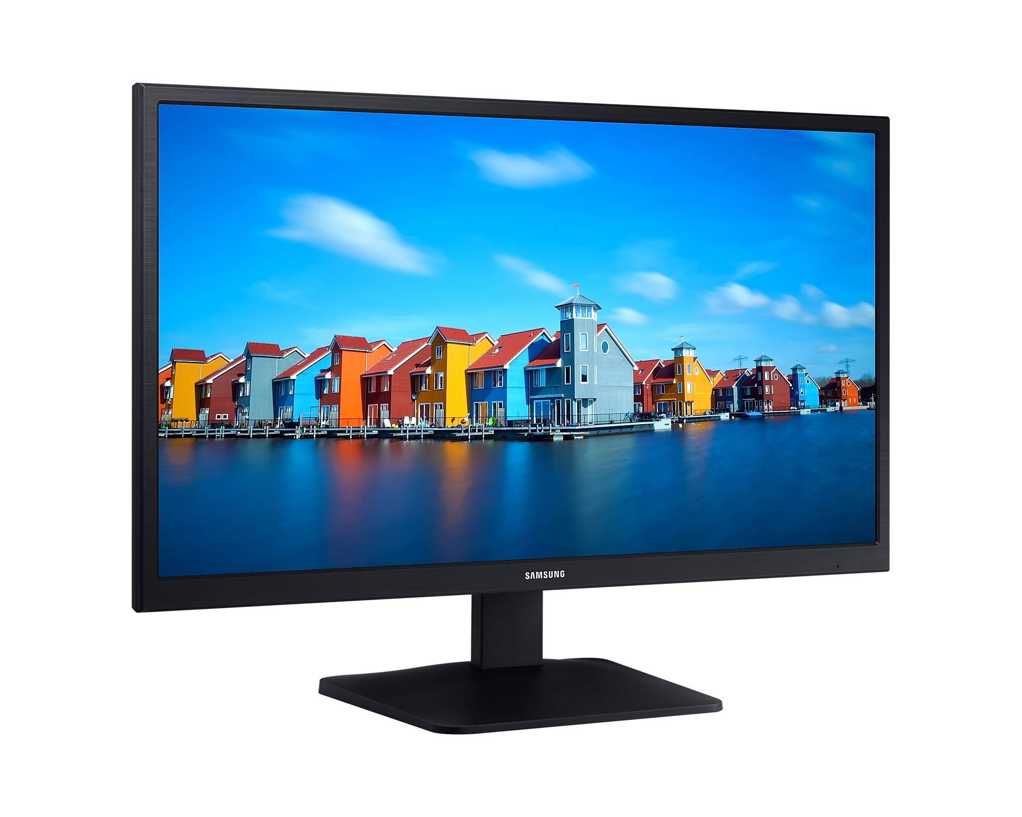 Ecran Moniteur LED 24 pouces Full HD Samsung A336 (5ms) VGA/HDMI VESA 75x75, Informatique Réunion 974