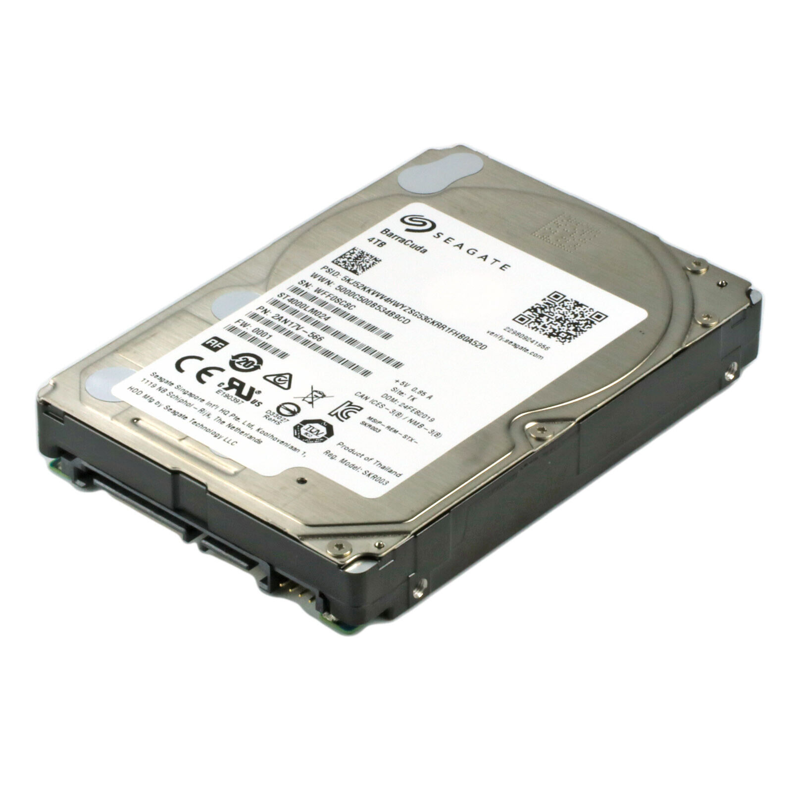 Disque dur 2.5 pouces 15mm Seagate 4 To SATA 3, informatique ile de la Runion 974