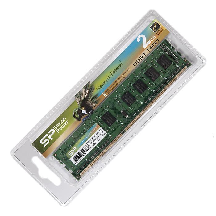 Mmoire Silicon Power DDR3 2Go PC12800 1600MHz CL11, informatique Reunion 974, Futur Runion informatique