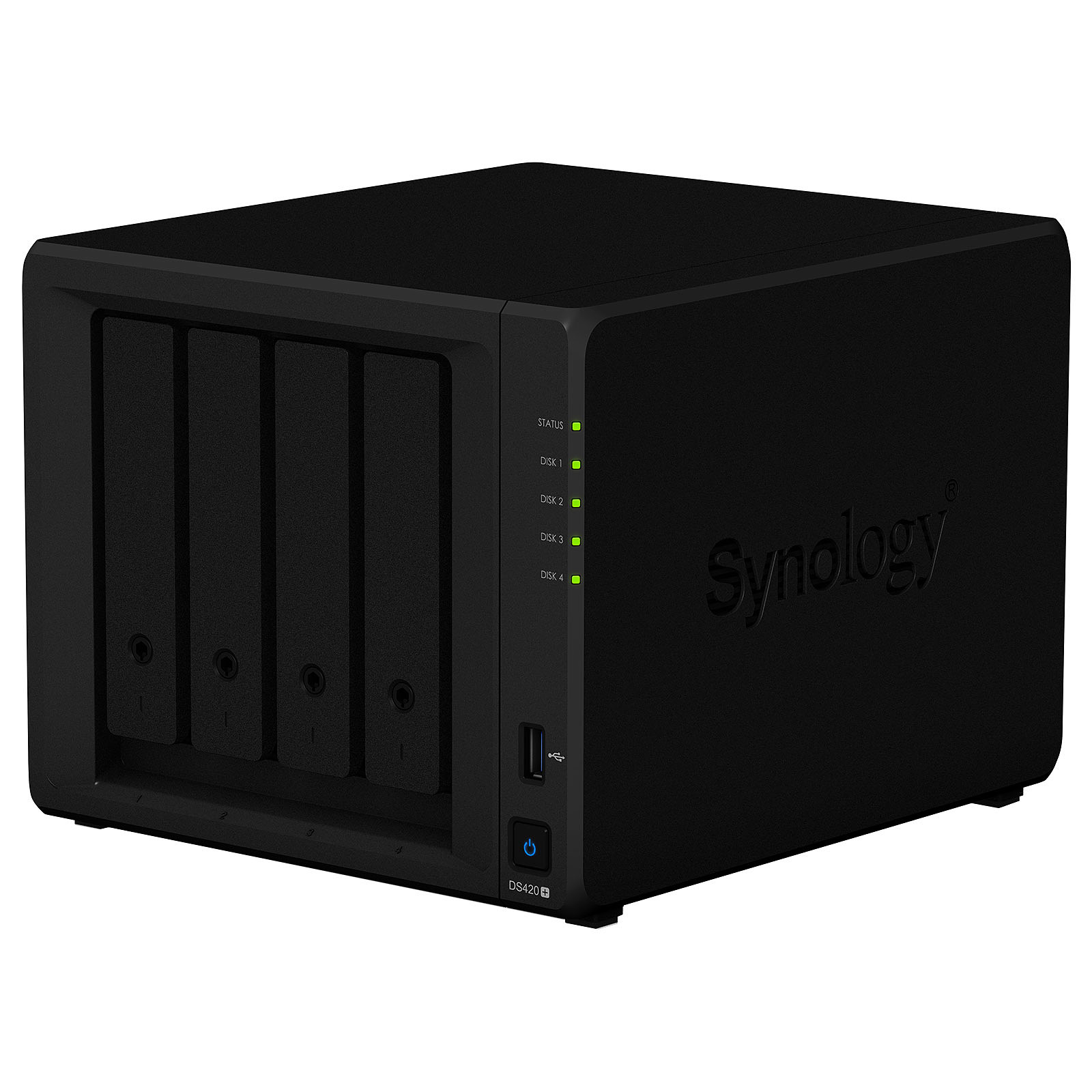 Serveur NAS hautes performances Synology DS420+ pour 4 disques durs SATA, Informatique ile de la Runion 974