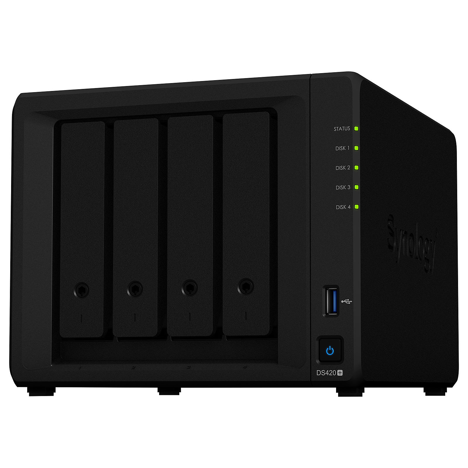 Serveur NAS hautes performances Synology DS420+ pour 4 disques durs SATA, Informatique ile de la Réunion 974