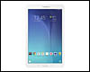 Tablette tactile Samsung Galaxy Tab E Quad-Core 9.6 pouces blanc