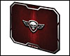 Tapis de souris SPIRIT OF GAMER Red Winged Skull M (296 x 236 x 3mm)