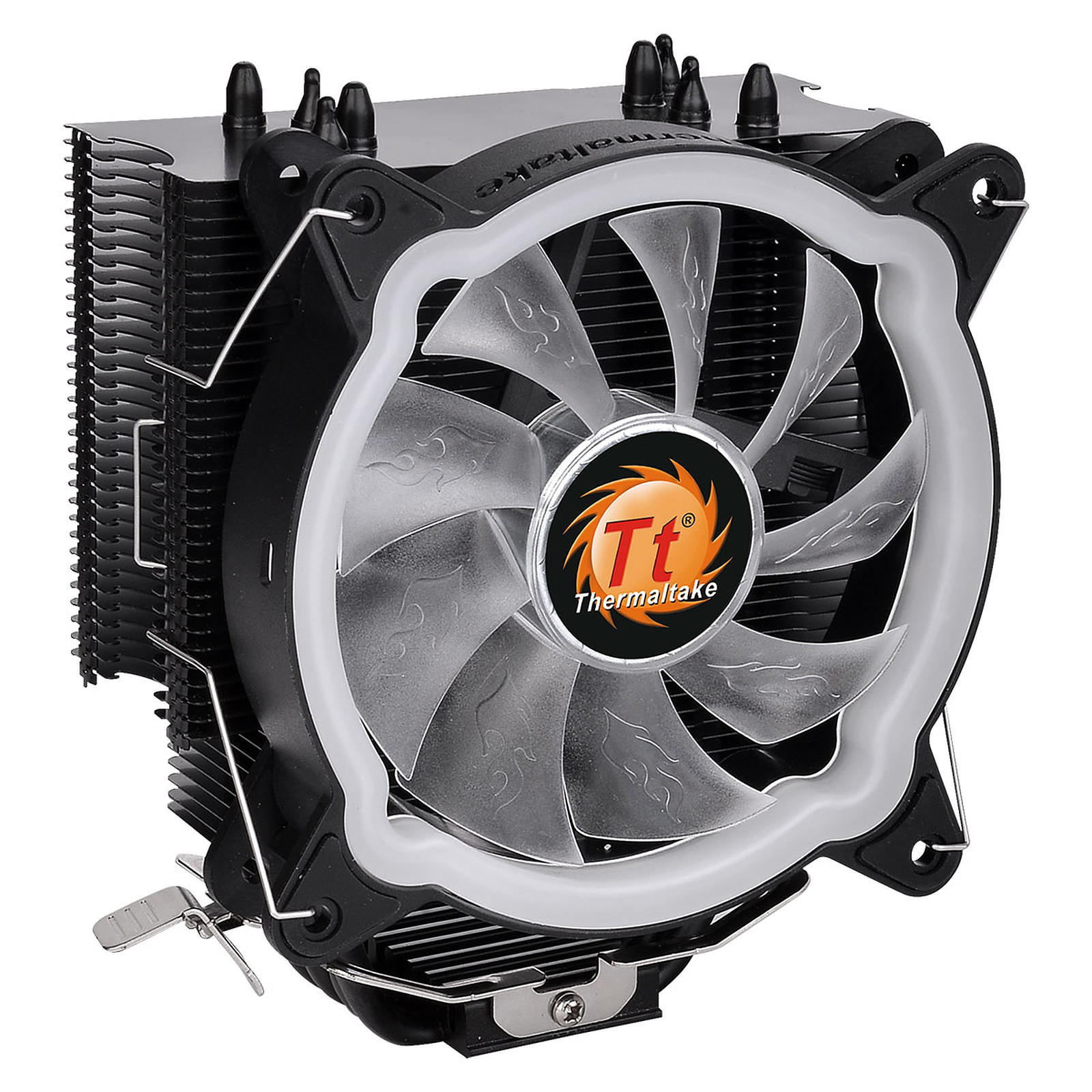Ventirad Thermaltake UX200 ARGB pour processeurs sockets Intel LGA 1700/1200/1156/1155/1151/1150 et AMD AM5/AM4/AM3+/AM3/AM2+/AM2/FM2/FM1, informatique Reunion, 974, Futur Réunion
