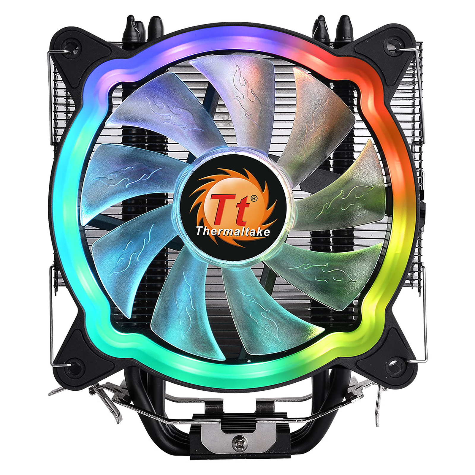 Ventirad Thermaltake UX200 ARGB pour processeurs sockets Intel LGA 1700/1200/1156/1155/1151/1150 et AMD AM5/AM4/AM3+/AM3/AM2+/AM2/FM2/FM1, informatique Reunion, 974, Futur Réunion