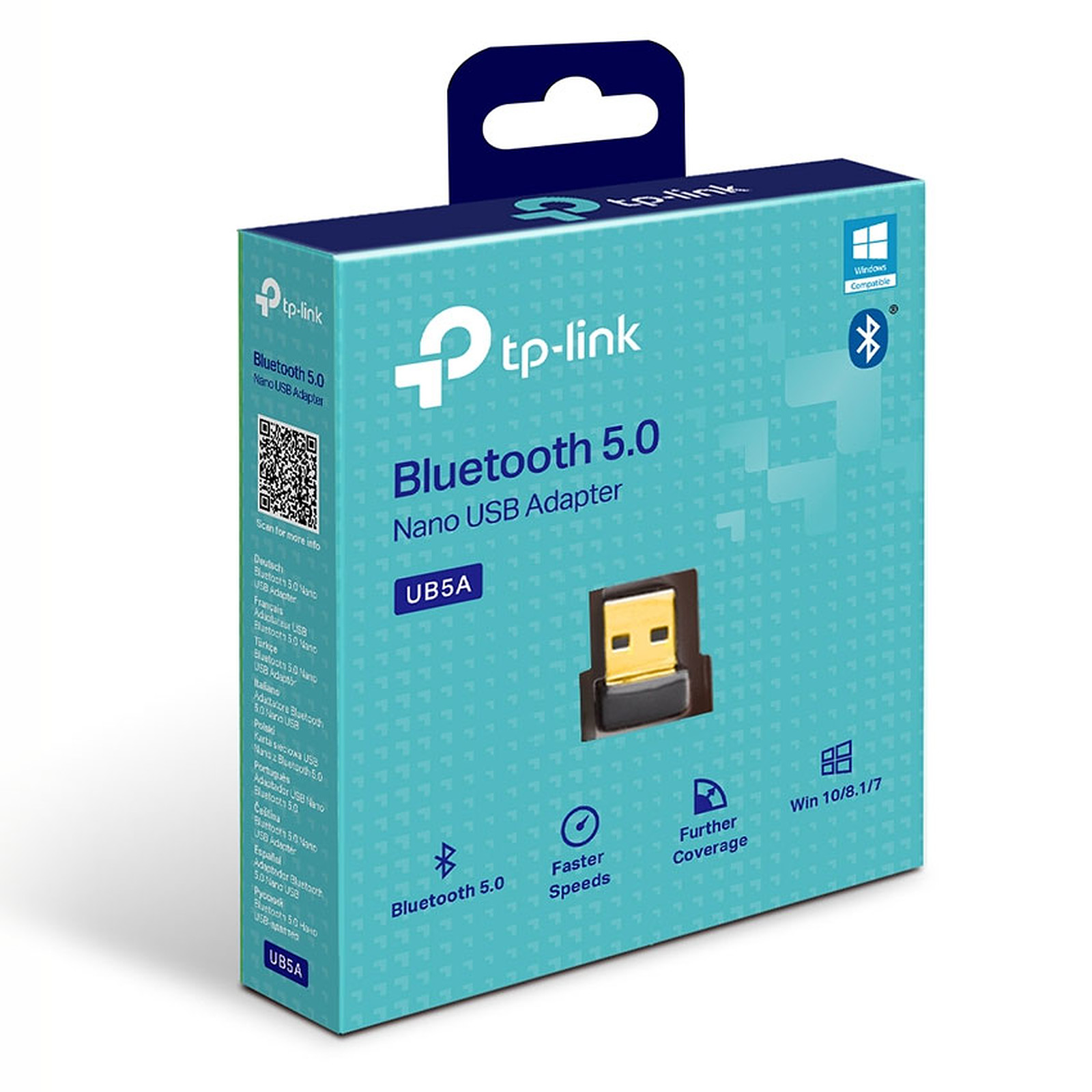 Adaptateur Bluetooth 5.0 USB TP-LINK UB5A, informatique ile de la Réunion 974