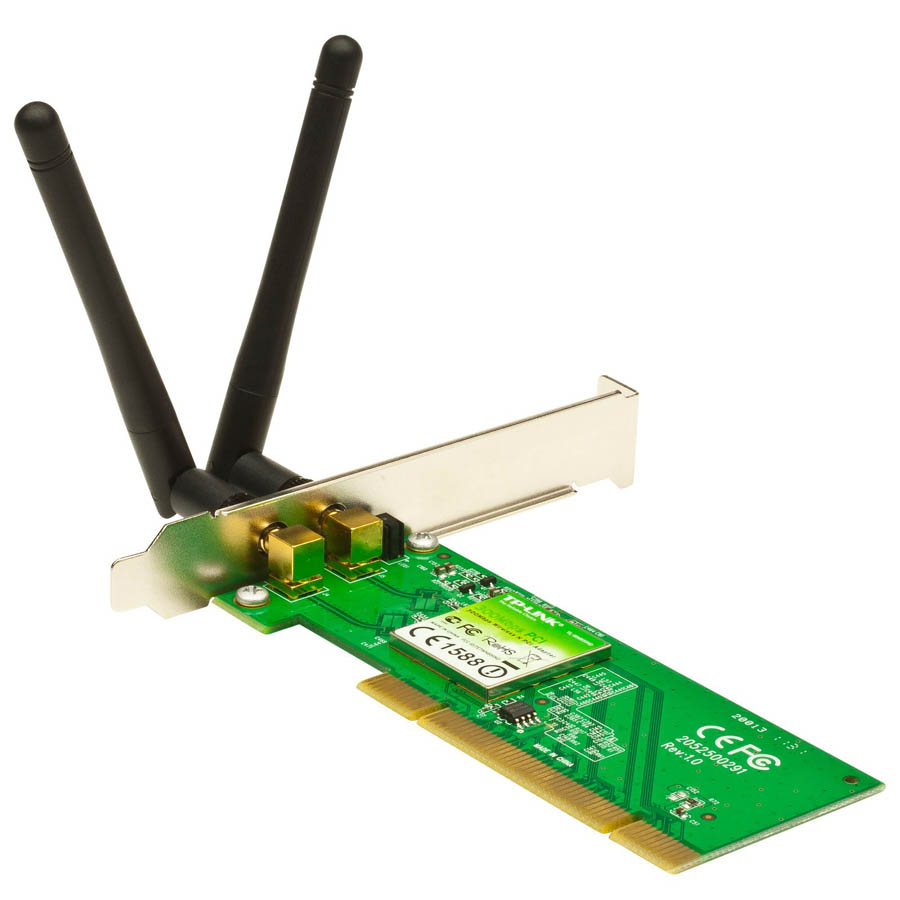 Carte rseau PCI Wi-Fi N 300 Mbps TP-LINK WN851ND, informatique Reunion, 974, Futur Runion