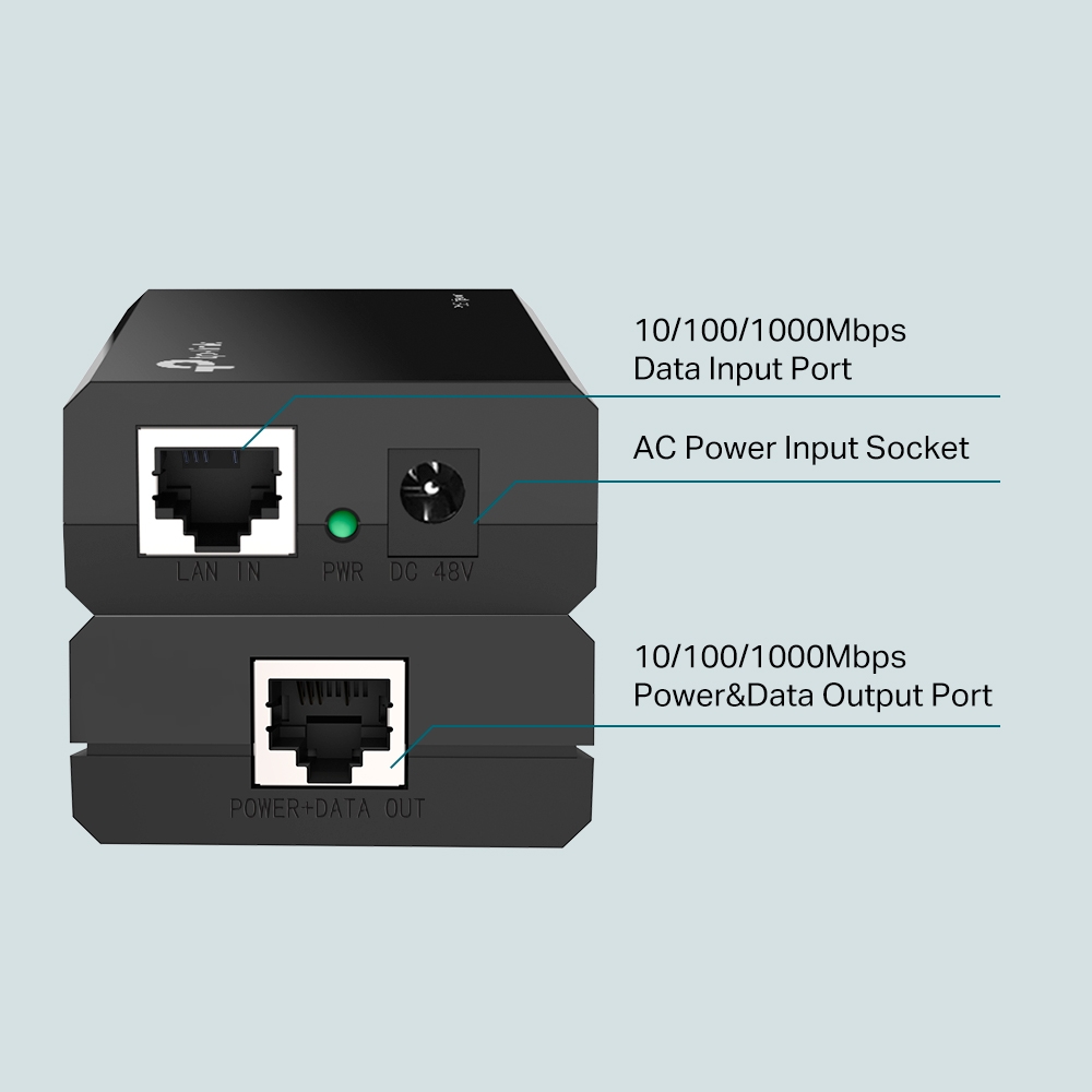 Injecteur POE RJ45 Gigabit TP-LINK TL-POE150S, informatique Reunion, 974, Futur Runion