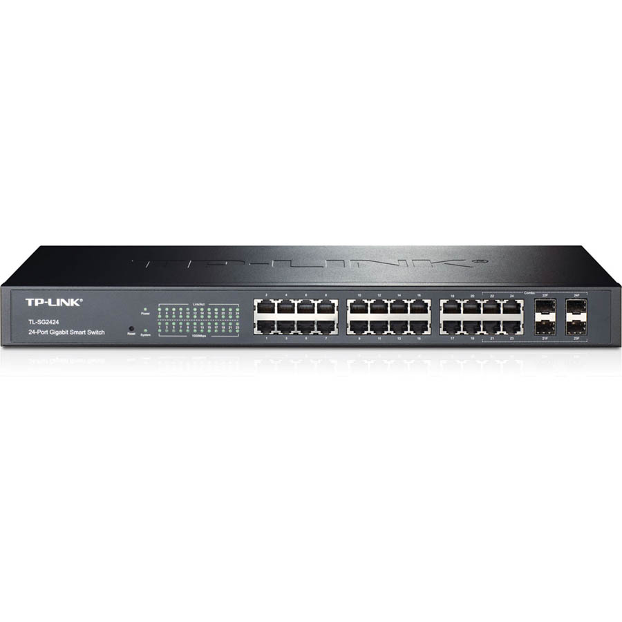 Switch rseau Gigabit 24 ports 10/100/1000 Mbps TP-LINK TL-SG2424 administrable, informatique Reunion, 974, Futur Runion