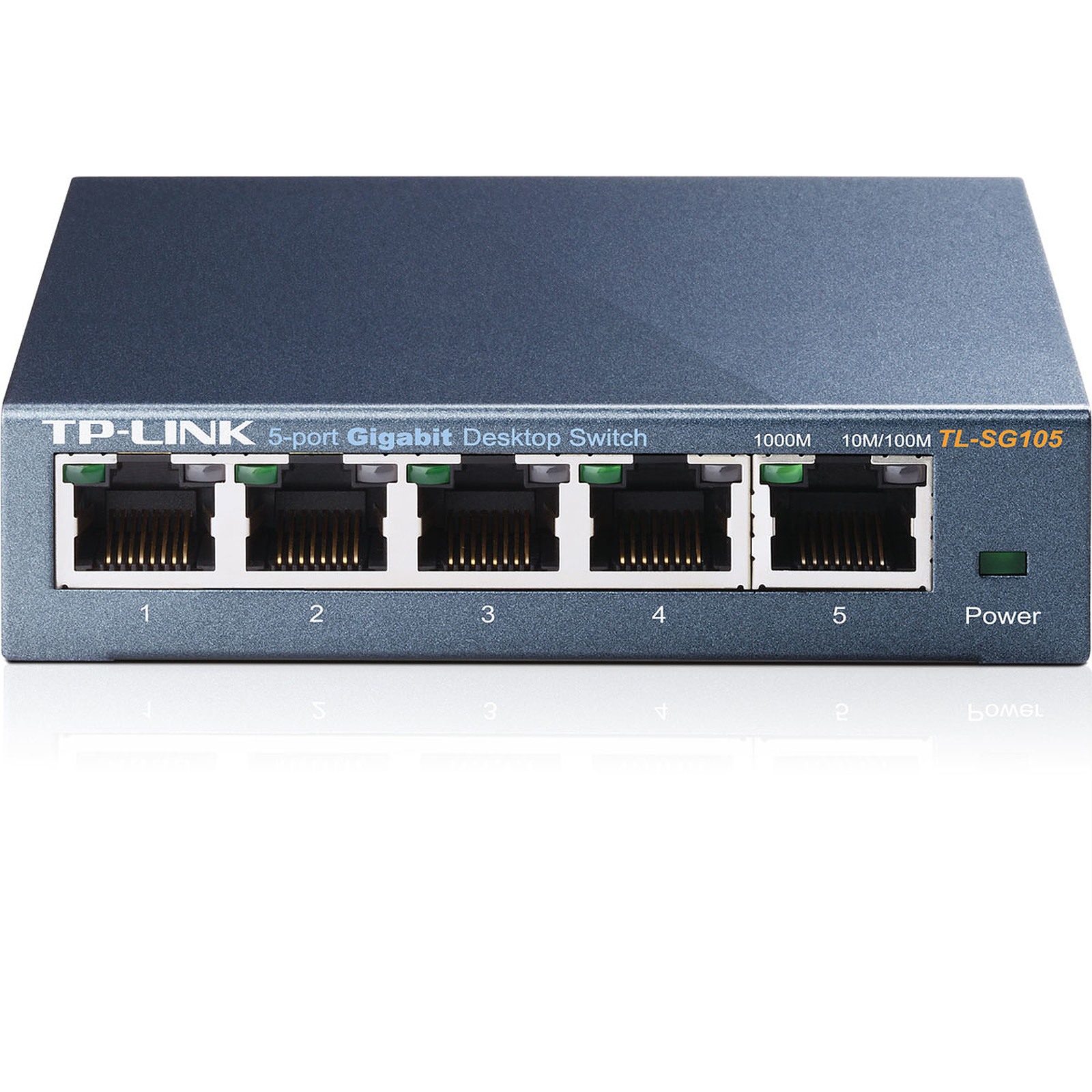 Switch rseau mtal Gigabit 5 ports 10,100,1000 Mbps TP-LINK TL-SG105, informatique Reunion, 974, Futur Runion