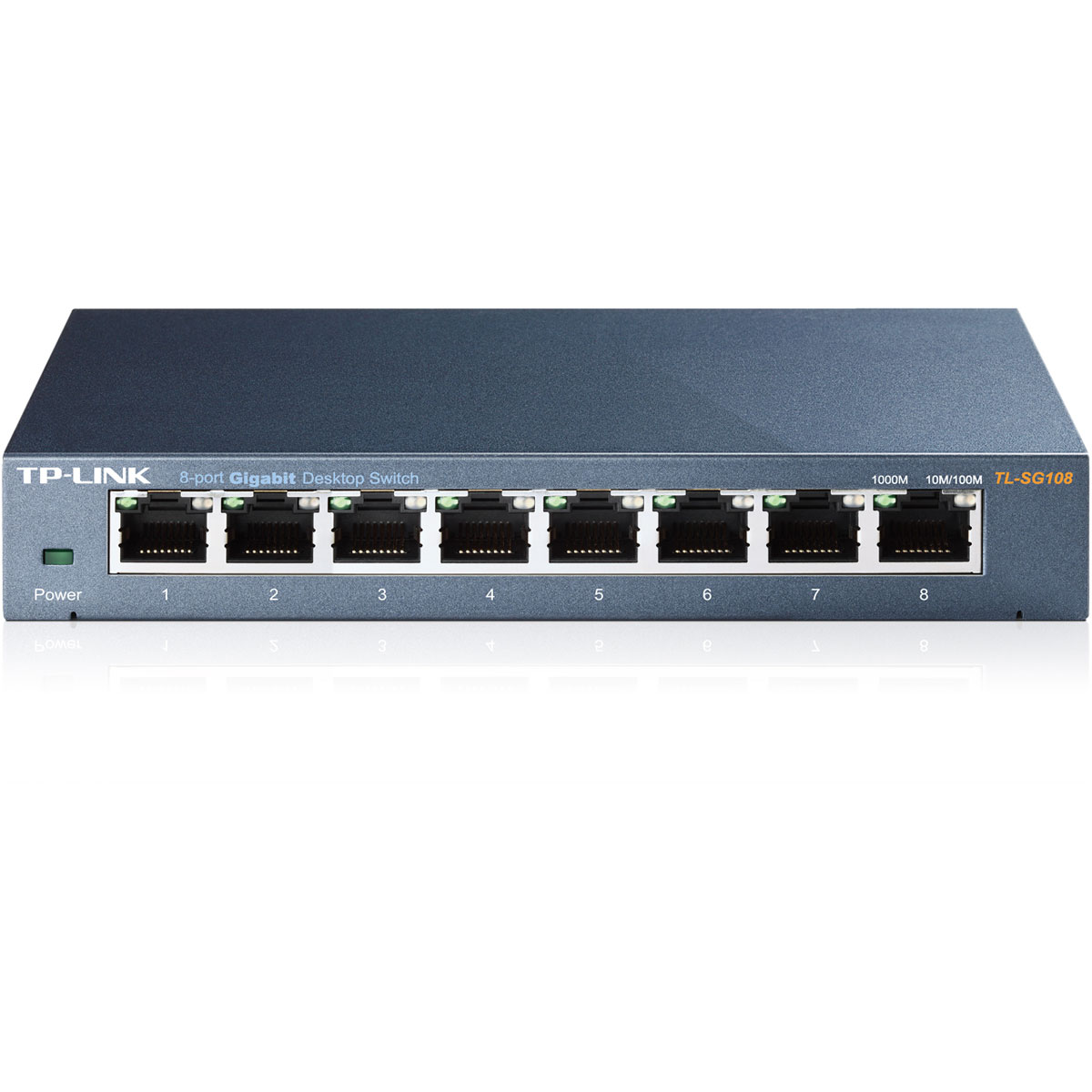 Switch rseau mtal Gigabit 8 ports 10/100/1000 Mbps TP-LINK TL-SG108, informatique Reunion, 974, Futur Runion