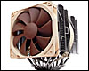 Ventirad Noctua NH-D14 socket Intel LGA1366, 1155, 1156, 1150, 1151, 775 & AMD AM2/2+/3/3+, FM1/2/2+ avec 1X ventilateurs 14cm + 1x 12cm