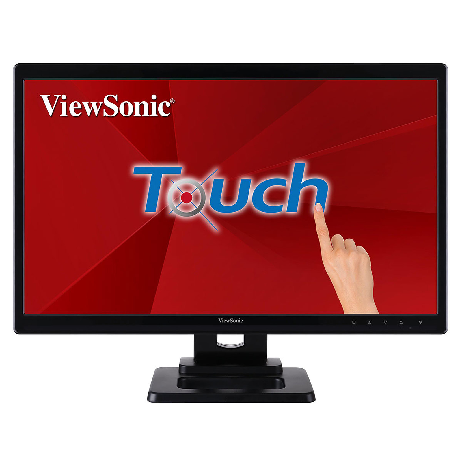 Ecran Moniteur LED 22 pouces Tactile Multitouch ViewSonic TD2220-2 Full HD VGA/DVI, Informatique Runion 974