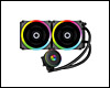 Watercooling tout en un MRed AIRW-24 Rainbow 240 RGB pour processeurs sockets Intel 2066, 2011, 2011-v3, 1200, 1156, 1155, 1151, 1150, et AMD AM4, AM3+, AM3, AM2+, AM2, FM2+/2
