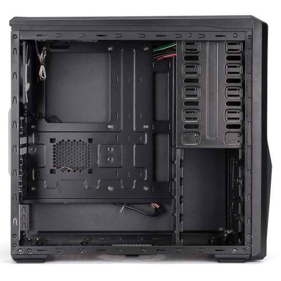 Boitier PC Zalman Z9-U3 Moyen tour ATX, Micro-ATX noir sans alim, informatique runion, informatique 974, informatique ile de la runion, boitier pc runion